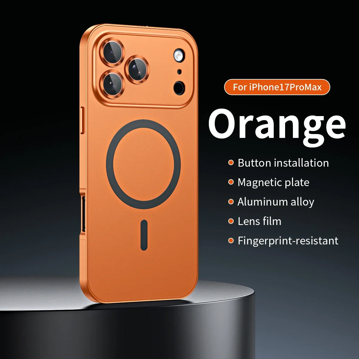 Luxury Magnetic Aluminum Phone Case – Premium Protection