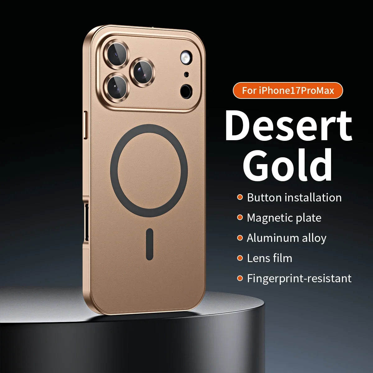 Luxury Magnetic Aluminum Phone Case – Premium Protection