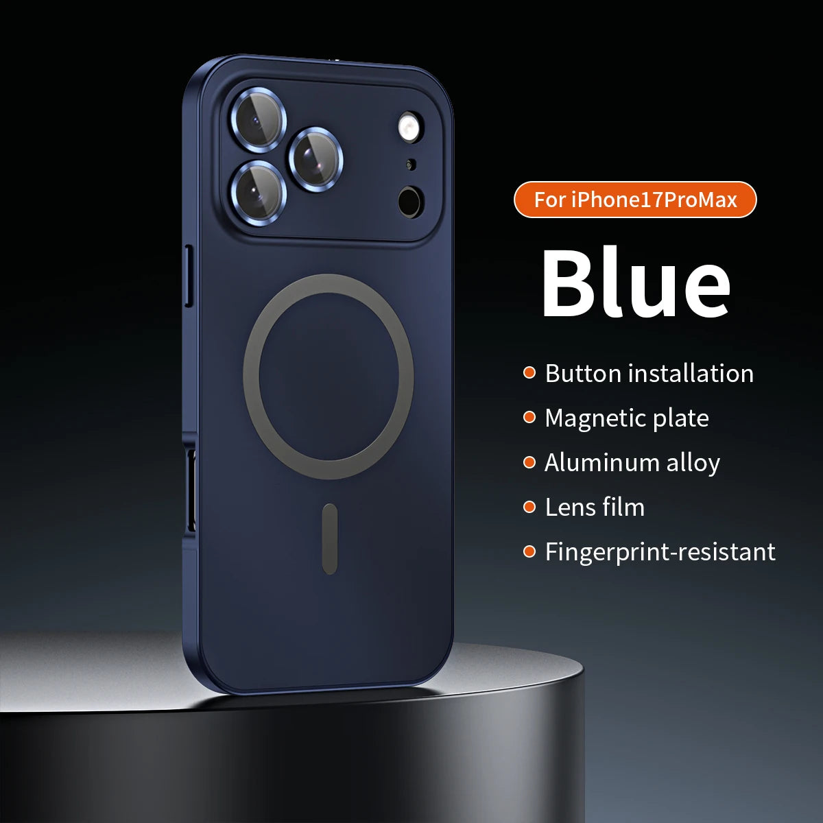 Luxurious Aluminium Magnetic Phone Case For iPhone 12 13 14 15 16 17 Pro Max Plus 17 Air Lens Glass Protective Metal Phone Cover