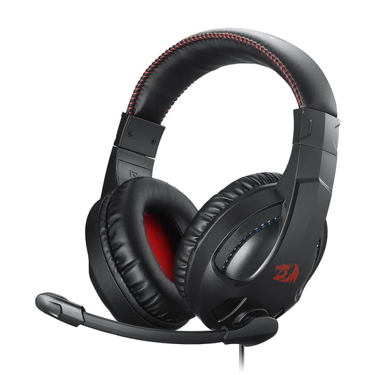 Redragon H211 Cronus Gaming Headset – Surround Sound, Noise-Canceling Mic & RGB Lights